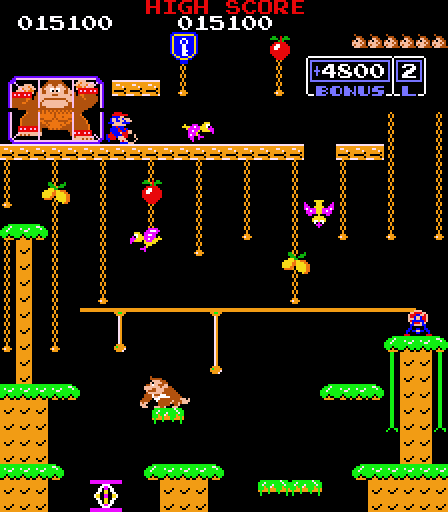 Donkey Kong Jr level 2