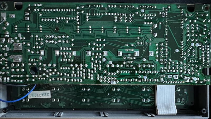 lazy nicci Rear of the circuitboard