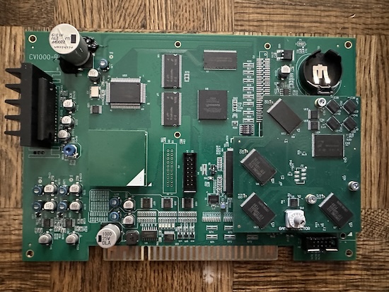 A clone of the Cave CV-1000 board