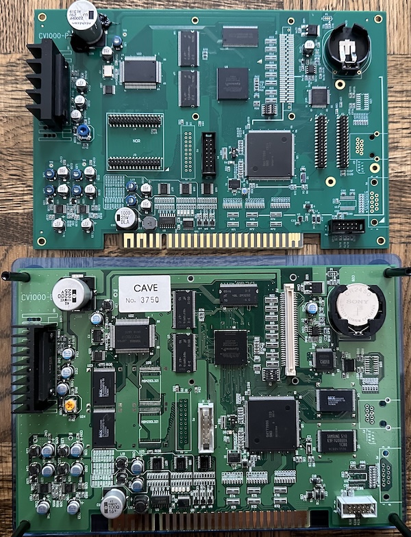 Two CV-1000s side-by-side