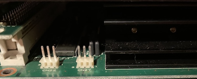 Three-pin connector
