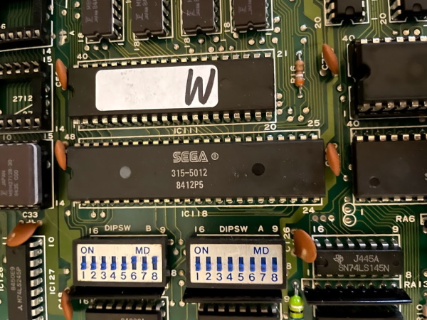 Sega 315-5012 chip