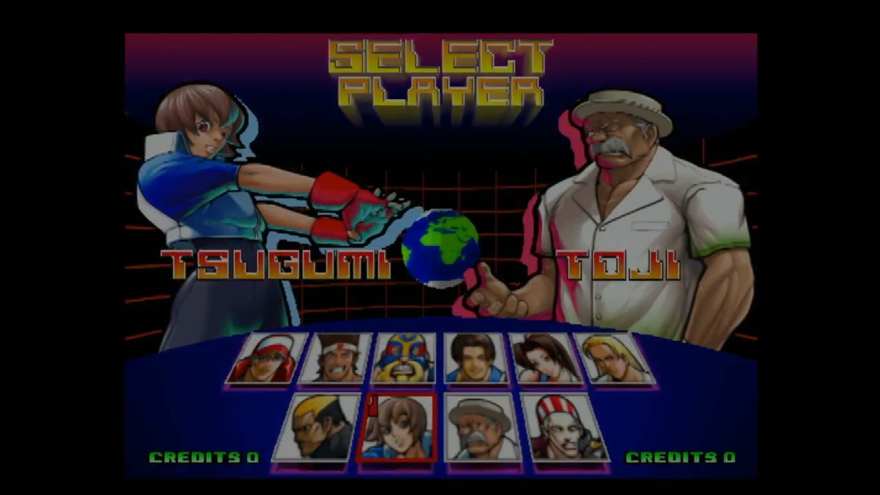 Fatal Fury: Wild Ambition - Arcade - Artwork - Select Screen