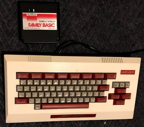 The Family BASIC keyboard