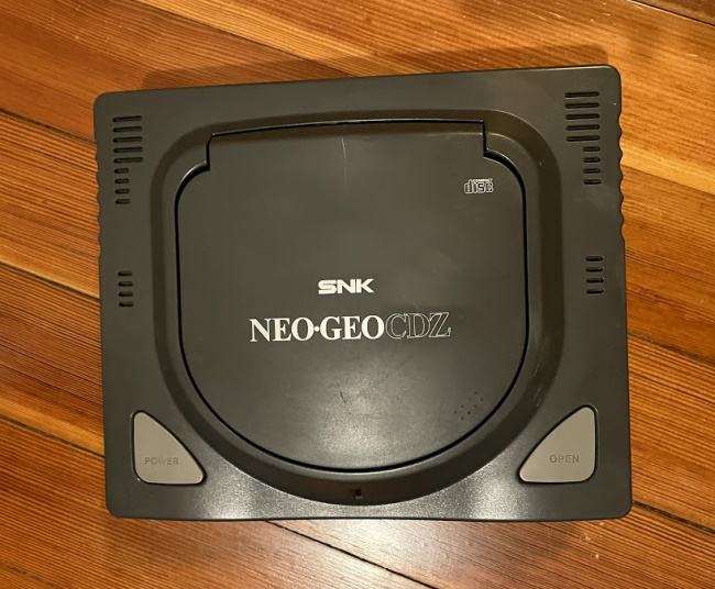 Will it ever stop loading?! The Neo Geo CDZ!
