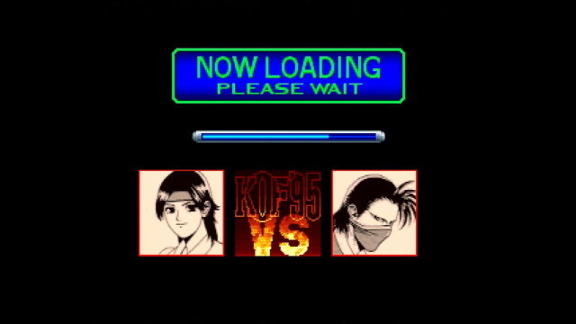 King of Fighters '95 second loading screen