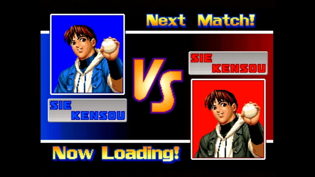 King of Fighters 1998 loading screen