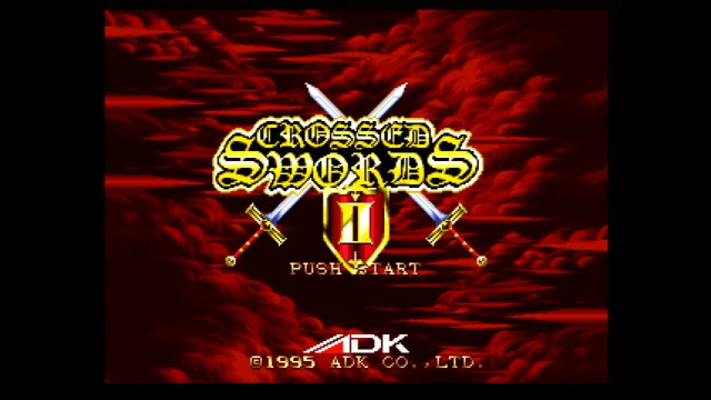 Covers & Box Art: Crossed Swords - Neo Geo (1 of 4)