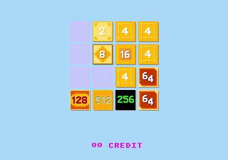 Neo 2048 gameplay, before the score was added