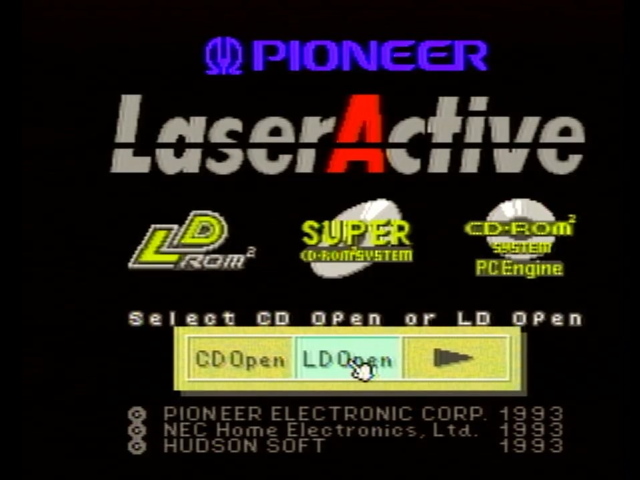 LaserActive PC Engine BIOS