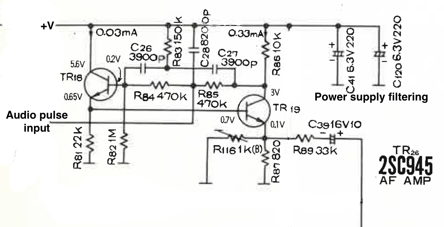 Bass drum schematic