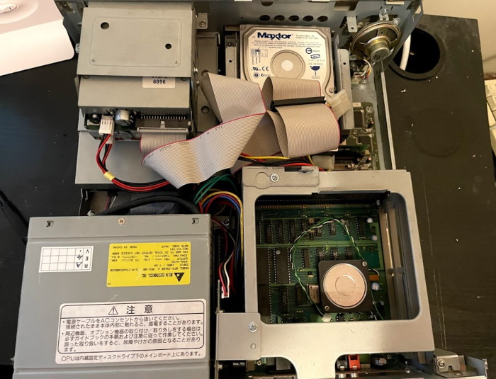 Inside of the PC-9821