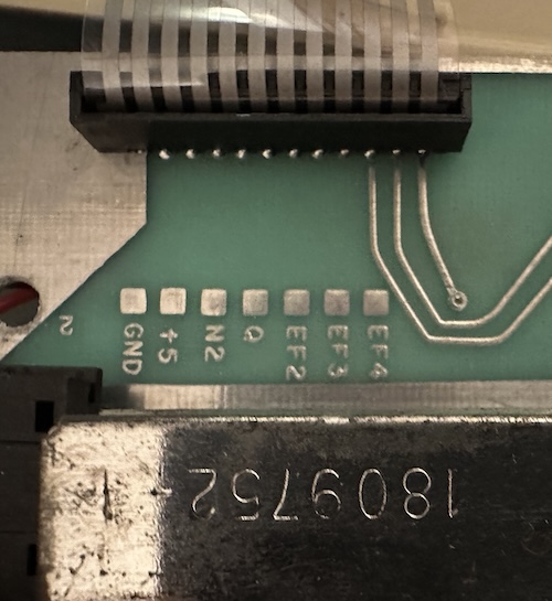 PCB showing labeled points not attached to anything