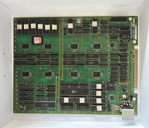 The Suchie-pai switch cartridge on top of the Daireikai PCB