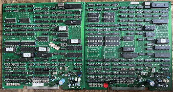 The Final Romance PCB alongside the very similar Daiyougen