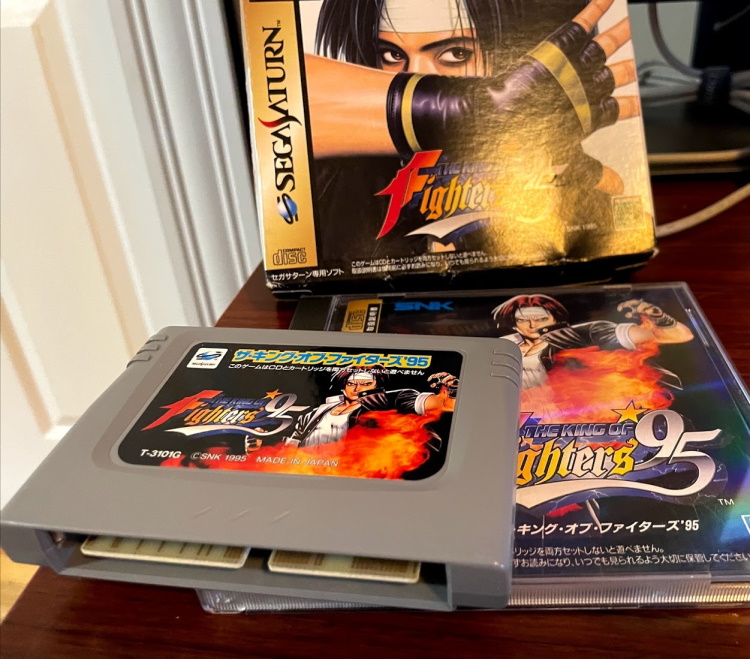 Sega Saturn The King of Fighters 97 with RAM