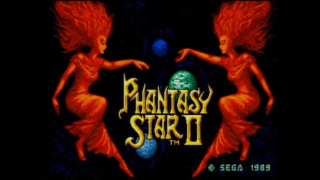 Phantasy Star 2 running on the Sega PAC