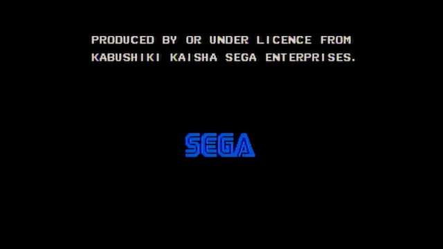 The license screen for a Japanese Mega CD game