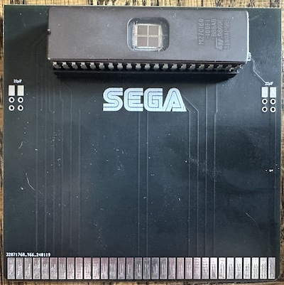 nice and simple A Sega Genesis cartridge PCB