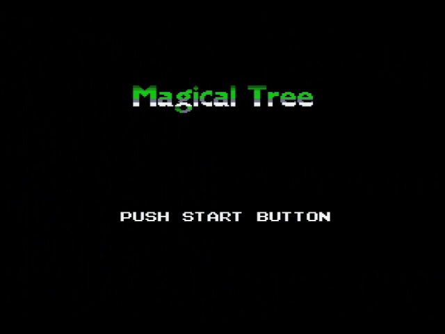 Magical Tree title screen