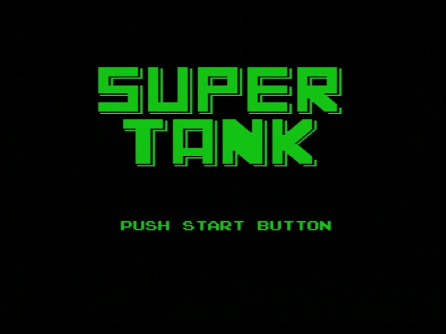 Super Tank title screen