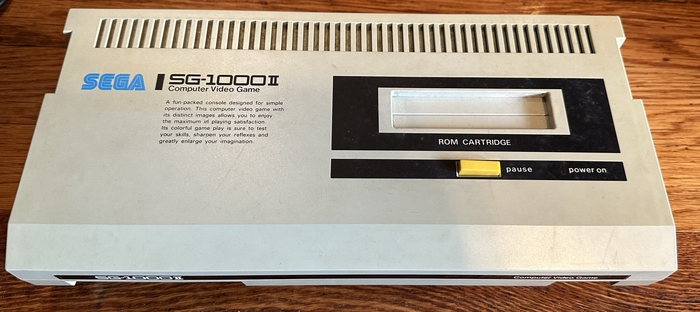 The sleeker SG-1000 II