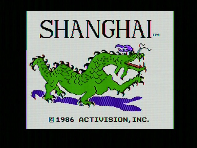 Shanghai on the Apple II, the dragon