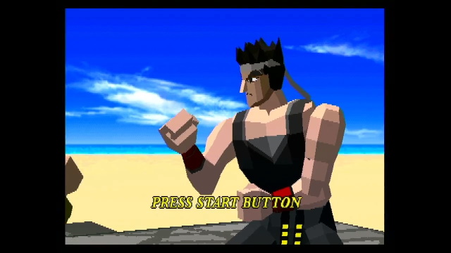 Screenshot of Saturn Virtua Fighter