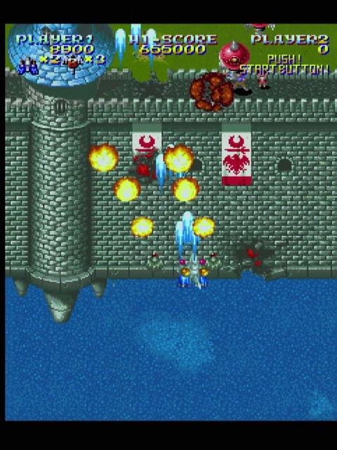 put those tile layers to work Chitta's ship flies over a castle wall flying above the ocean