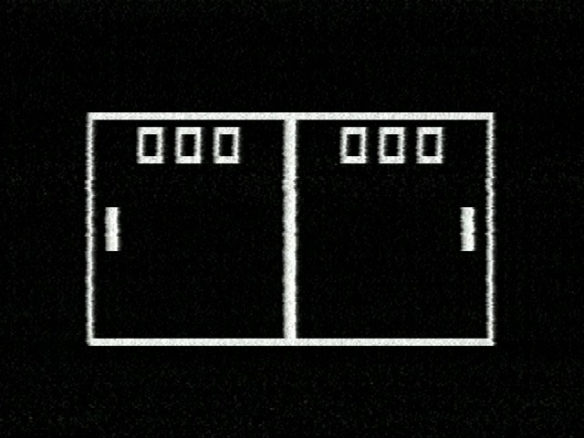 Pong with scores at the top