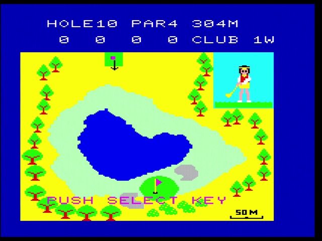 Super Cassette Vision golf