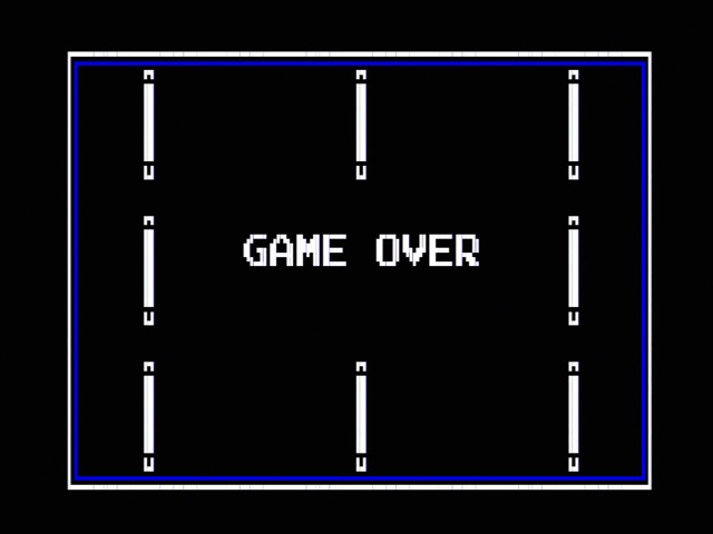 Target Panic, GAME OVER
