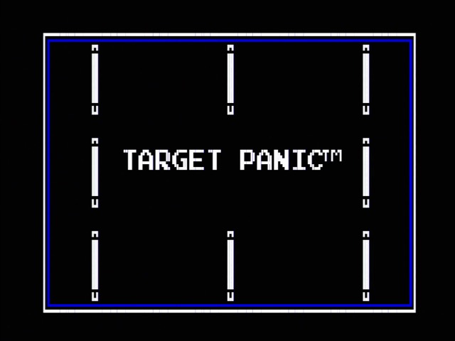 TARGET PANIC title screen