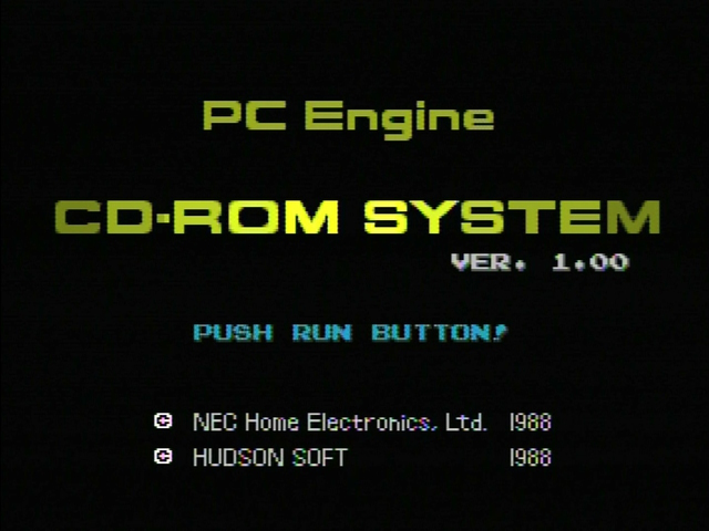 PC Engine CD 1.0 BIOS