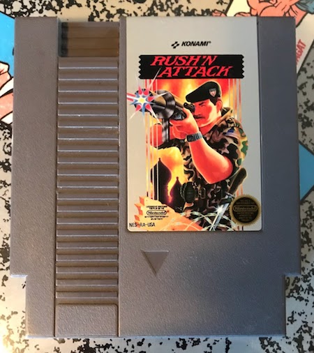 The NES game 'Rush 'n Attack'