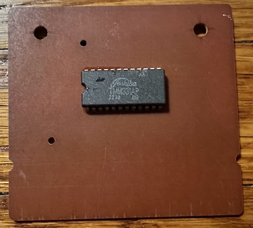 Toshiba Visicom cartridge with PCB traces