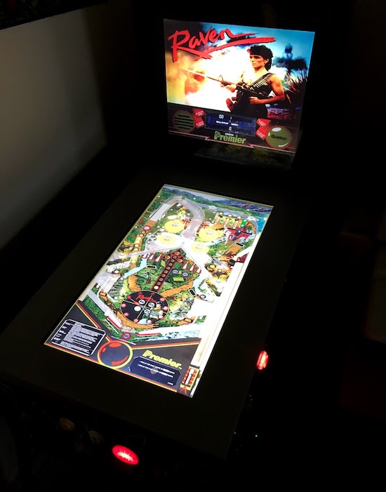 3/4 Scale Electronic Digital Pinball Machine Black Hole, Toy Shock