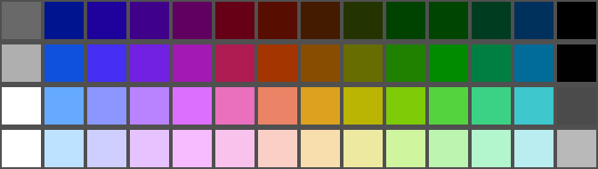 I hope FirebrandX doesn't mind my use of this The grid of colors that every NES game is confined to.