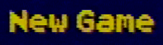 can I use emoji in title-text? 🅱️ New Game in yellow text on a blue background