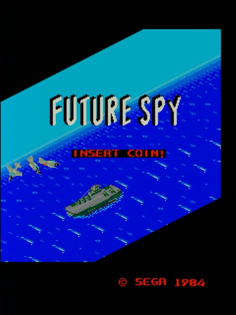 Future Spy title screen